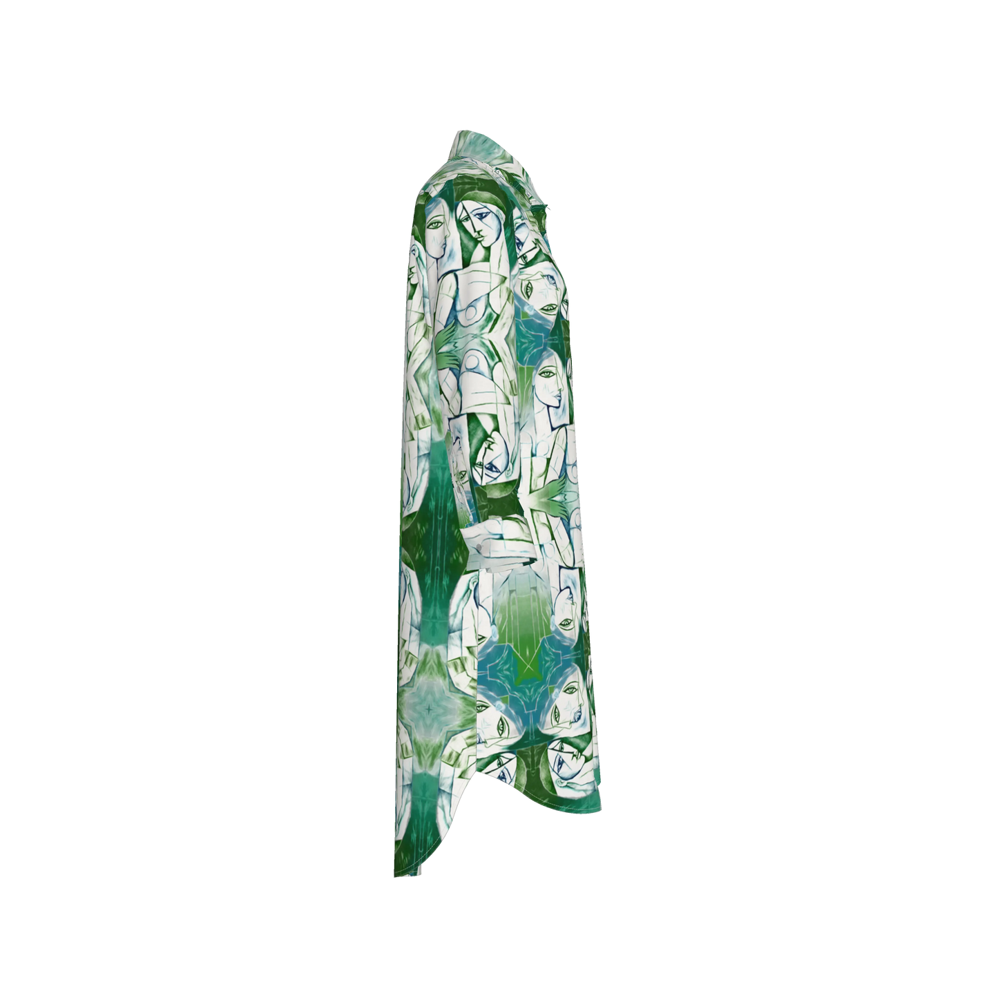 Mrembo Silk Midi Shirt Dress