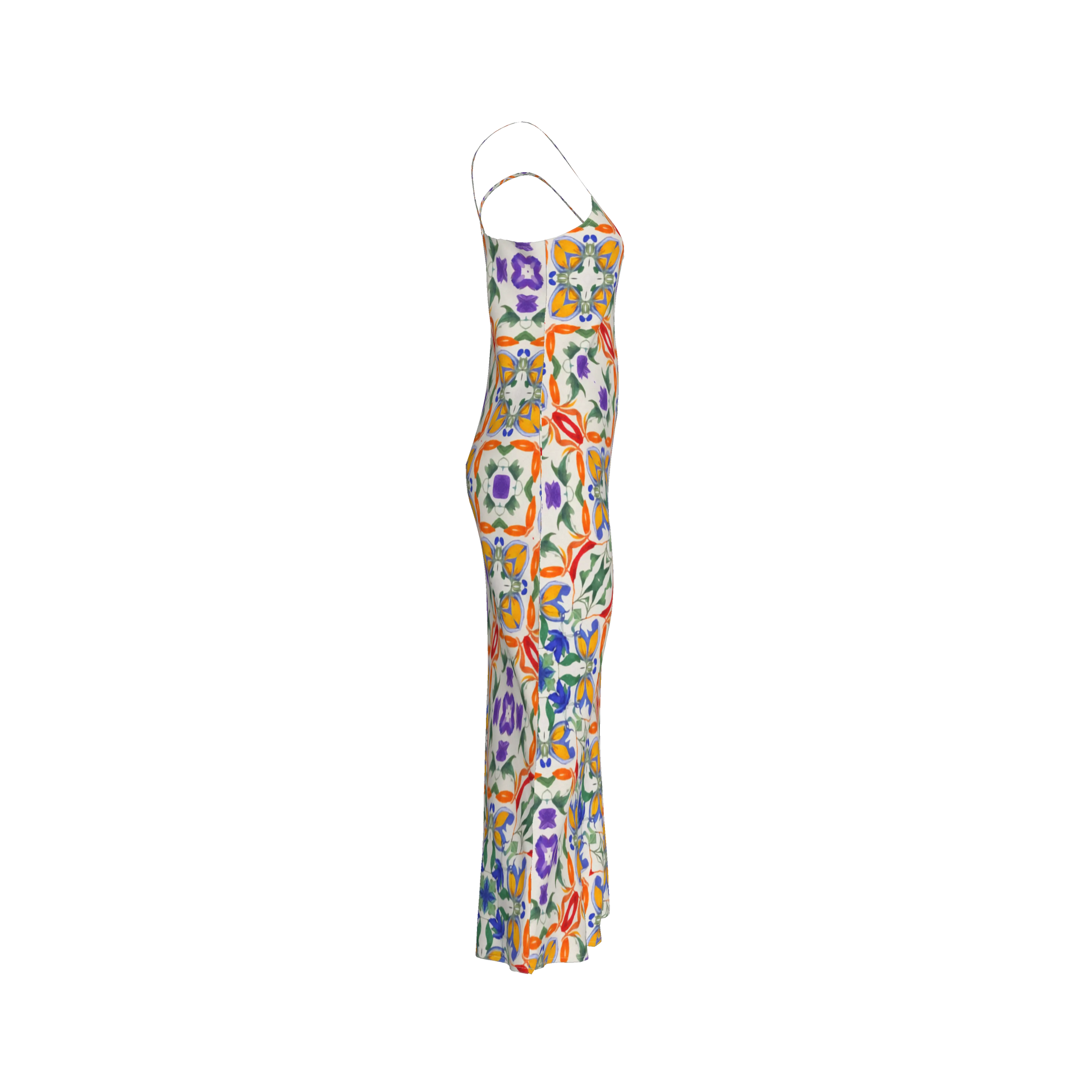 Mrembo Silk Bias Slip Dress